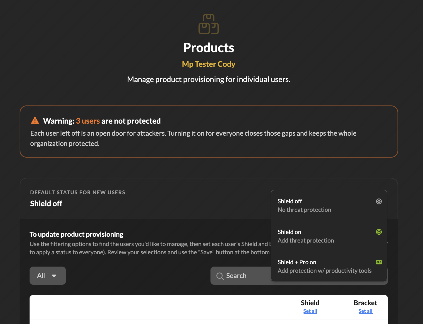 User Enrollment and Shield Enablement Default.png